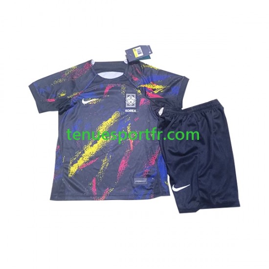 Kit Enfant Maillot Extérieur Corée du Sud World Cup 2022 à Manches Courtes