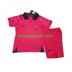 Kit Enfant Maillot Domicile Corée du Sud World Cup 2022 à Manches Courtes
