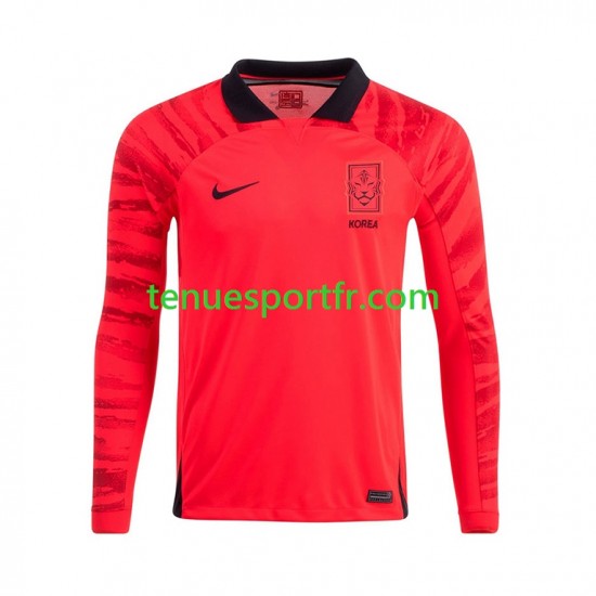 Homme Maillot Domicile Corée du Sud World Cup 2022 à Manches Longues