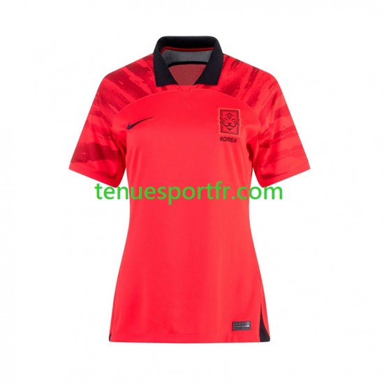 Femme Maillot Domicile Corée du Sud World Cup 2022 à Manches Courtes