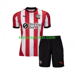 Kit Enfant Maillot Domicile Southampton 2024-2025 à Manches Courtes