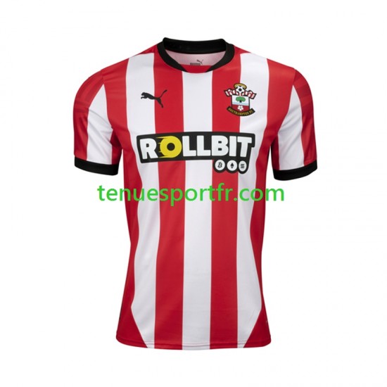 Homme Maillot Domicile Southampton 2024-2025 à Manches Courtes
