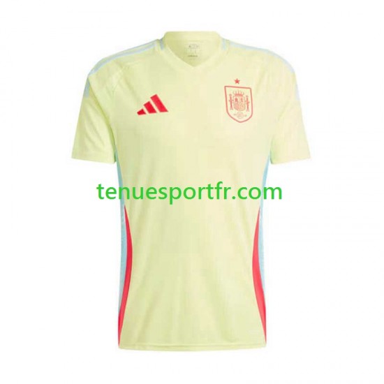 Homme Maillot Extérieur Espagne Euro 2024 à Manches Courtes