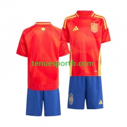 Kit Enfant Maillot Domicile Espagne Euro 2024 à Manches Courtes