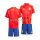 Kit Enfant Maillot Domicile Espagne Euro 2024 à Manches Courtes