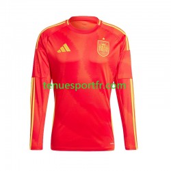 Homme Maillot Domicile Espagne Euro 2024 à Manches Longues