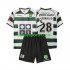 Kit Enfant Maillot Retro Domicile Sporting CP Cristiano Ronaldo 28 2001 2003 à Manches Courtes