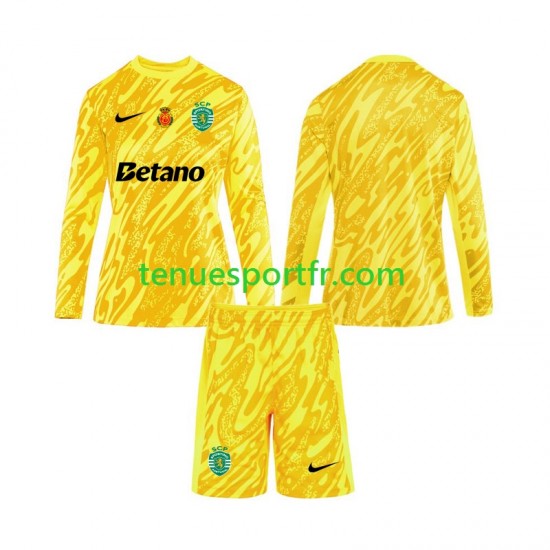 Kit Enfant Maillot Troisième Sporting CP Gardien 2024-2025 à Manches Longues
