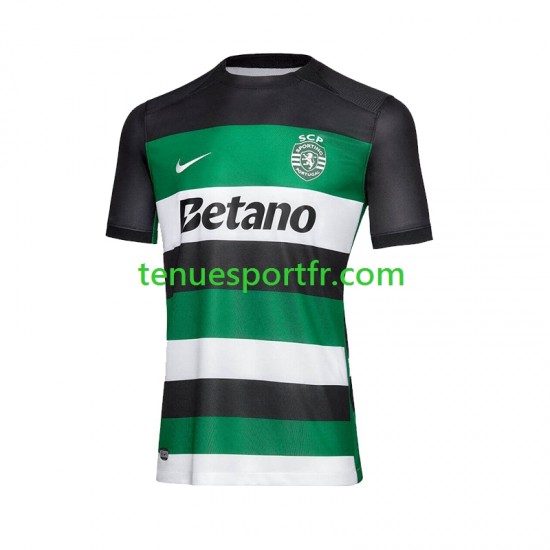 Homme Maillot Domicile Sporting CP 2024-2025 à Manches Courtes