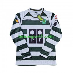 Homme Maillot Retro Domicile Sporting CP 2001 2003 à Manches Longues