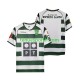 Homme Maillot Retro Domicile Sporting CP 2001 2003 à Manches Courtes