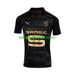 Homme Maillot Troisième Stade Rennais 2023-2024 Noir à Manches Courtes