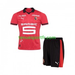 Kit Enfant Maillot Domicile Stade Rennais 2023-2024 à Manches Courtes