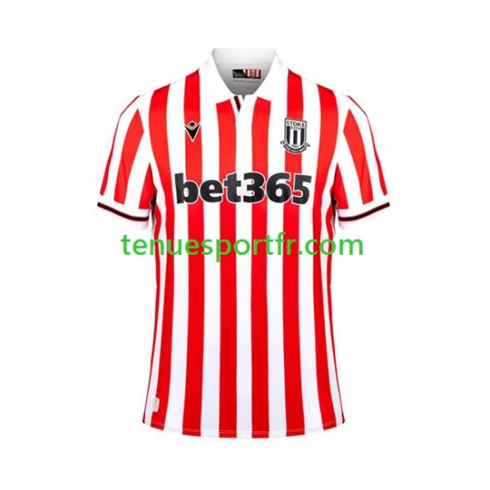 Homme Maillot Domicile Stoke City 2023-2024 à Manches Courtes