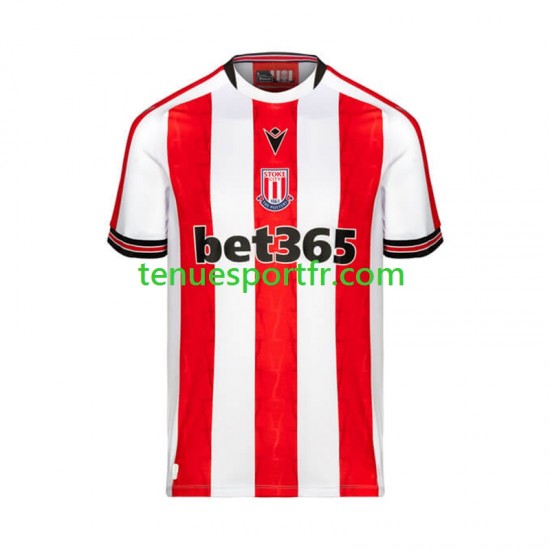 Homme Maillot Domicile Stoke City 2024-2025 à Manches Courtes