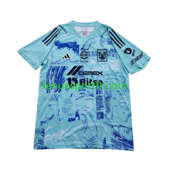 Homme Maillot Domicile Tigres UANL Gardien Earth Day 2023-2024 à Manches Courtes
