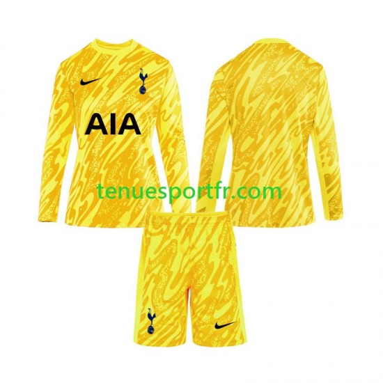 Kit Enfant Maillot Domicile Tottenham Hotspur Gardien 2024-2025 à Manches Longues