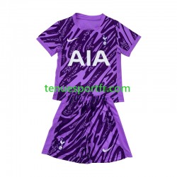 Kit Enfant Maillot Troisième Tottenham Hotspur Gardien 2024-2025 à Manches Courtes