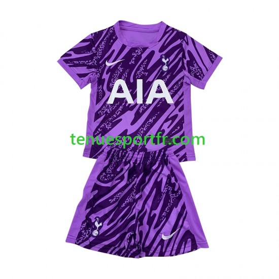Kit Enfant Maillot Troisième Tottenham Hotspur Gardien 2024-2025 à Manches Courtes