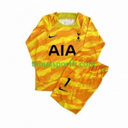Kit Enfant Maillot Extérieur Tottenham Hotspur Gardien Hugo 2023-2024 Orange à Manches Longues