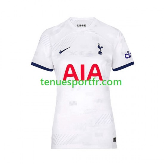 Femme Maillot Domicile Tottenham Hotspur 2023-2024 à Manches Courtes