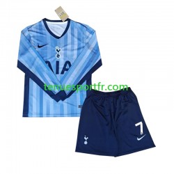 Kit Enfant Maillot Extérieur Tottenham Spurs Son 7 2024-2025 à Manches Longues