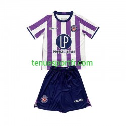 Kit Enfant Maillot Domicile Toulouse 2023-2024 à Manches Courtes