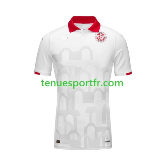 Homme Maillot Extérieur Tunisie 2023-2024 à Manches Courtes