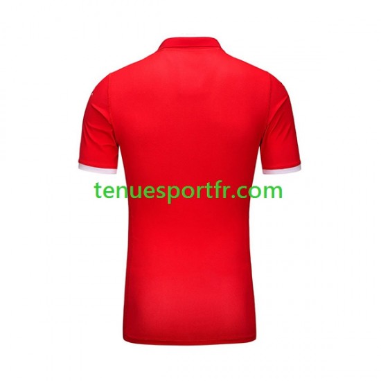 Homme Maillot Domicile Tunisie 2023-2024 à Manches Courtes