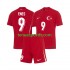 Kit Enfant Maillot Extérieur Turquie Enes Unal 9 Euro 2024 à Manches Courtes