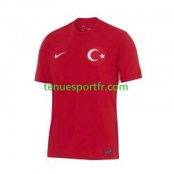 Homme Maillot Extérieur Turquie Euro 2024 Rouge à Manches Courtes