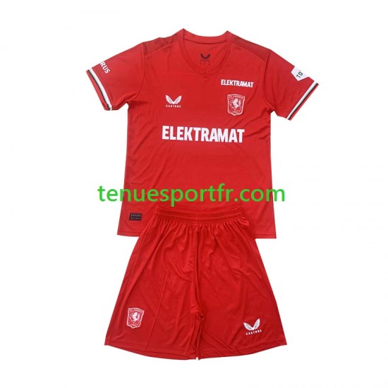 Kit Enfant Maillot Domicile Twente 2024-2025 à Manches Courtes
