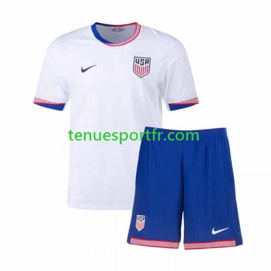 Kit Enfant Maillot Domicile États-Unis 2024 à Manches Courtes