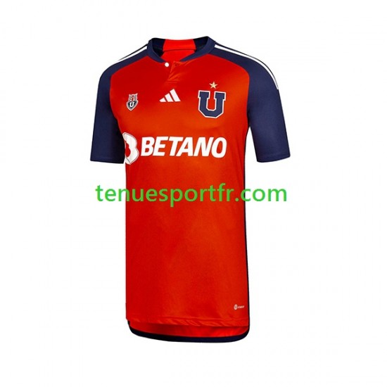 Homme Maillot Extérieur Universidad de Chile 2023 à Manches Courtes