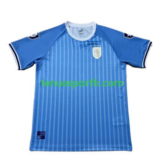 Homme Maillot Domicile Uruguay Copa America 2024 à Manches Courtes