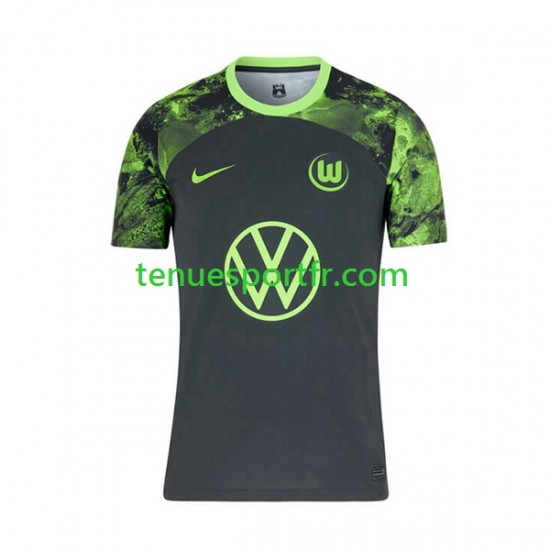 Homme Maillot Extérieur VfL Wolfsburg 2023-2024 à Manches Courtes