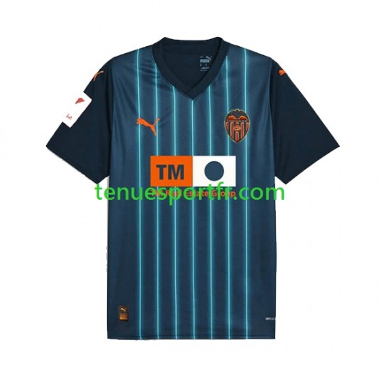 Homme Maillot Extérieur Valence CF 2023-2024 à Manches Courtes