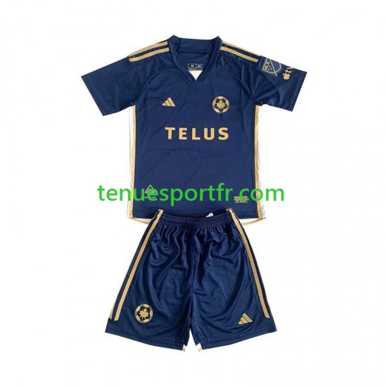 Kit Enfant Maillot Extérieur Vancouver Whitecaps 2024 à Manches Courtes