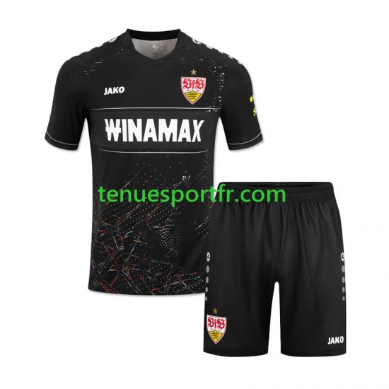 Kit Enfant Maillot Troisième VfB Stuttgart 2024-2025 à Manches Courtes