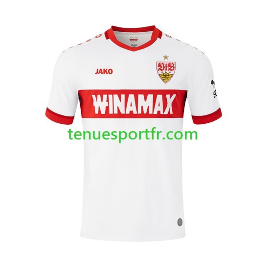 Homme Maillot Domicile VfB Stuttgart 2024-2025 à Manches Courtes