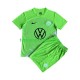 Kit Enfant Maillot Domicile VfL Wolfsburg 2023-2024 à Manches Courtes