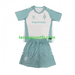 Kit Enfant Maillot Extérieur Werder Bremen 2024-2025 à Manches Courtes