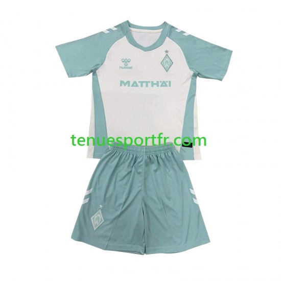 Kit Enfant Maillot Extérieur Werder Bremen 2024-2025 à Manches Courtes