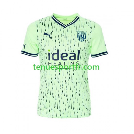Homme Maillot Extérieur West Bromwich Albion 2023-2024 à Manches Courtes