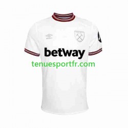 Homme Maillot Extérieur West Ham United 2023-2024 à Manches Courtes