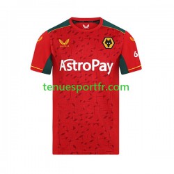 Homme Maillot Extérieur Wolverhampton Wanderers 2023-2024 à Manches Courtes