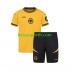 Kit Enfant Maillot Domicile Wolverhampton Wanderers 2024-2025 à Manches Courtes
