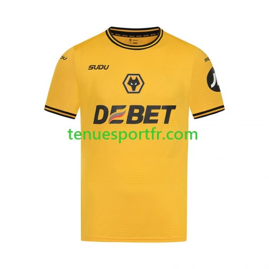 Homme Maillot Domicile Wolverhampton Wanderers 2024-2025 à Manches Courtes