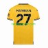 Homme Maillot Domicile Wolverhampton Wanderers Matheus Nunes 27 2023-2024 à Manches Courtes