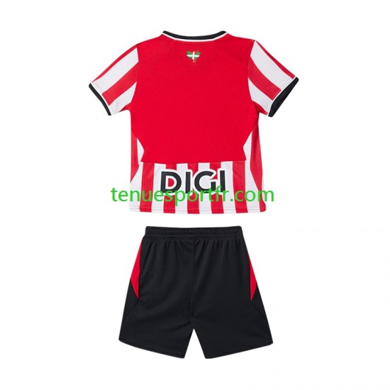 Kit Enfant Maillot Domicile Athletic Bilbao 2026-2027 à Manches Courtes